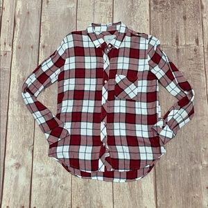 Rails Women's Hunter Button Down Plaid Shirt